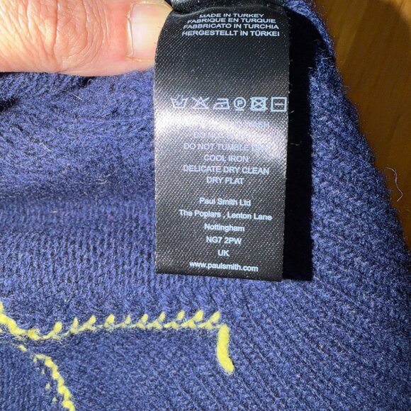 Paul Smith 'Doodle' Roll Neck Sweater - Picture 8 of 9